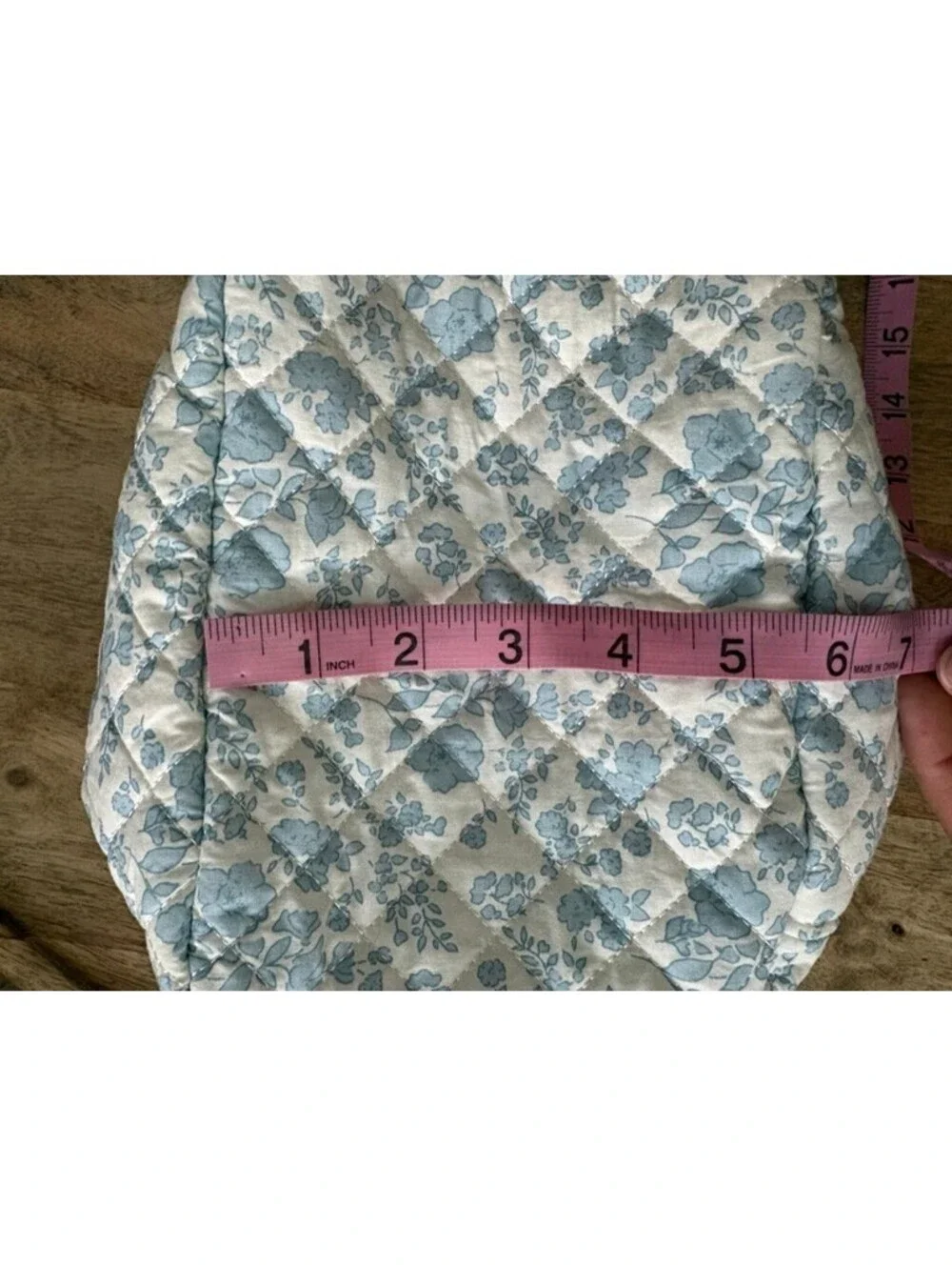 N/A quilted floral